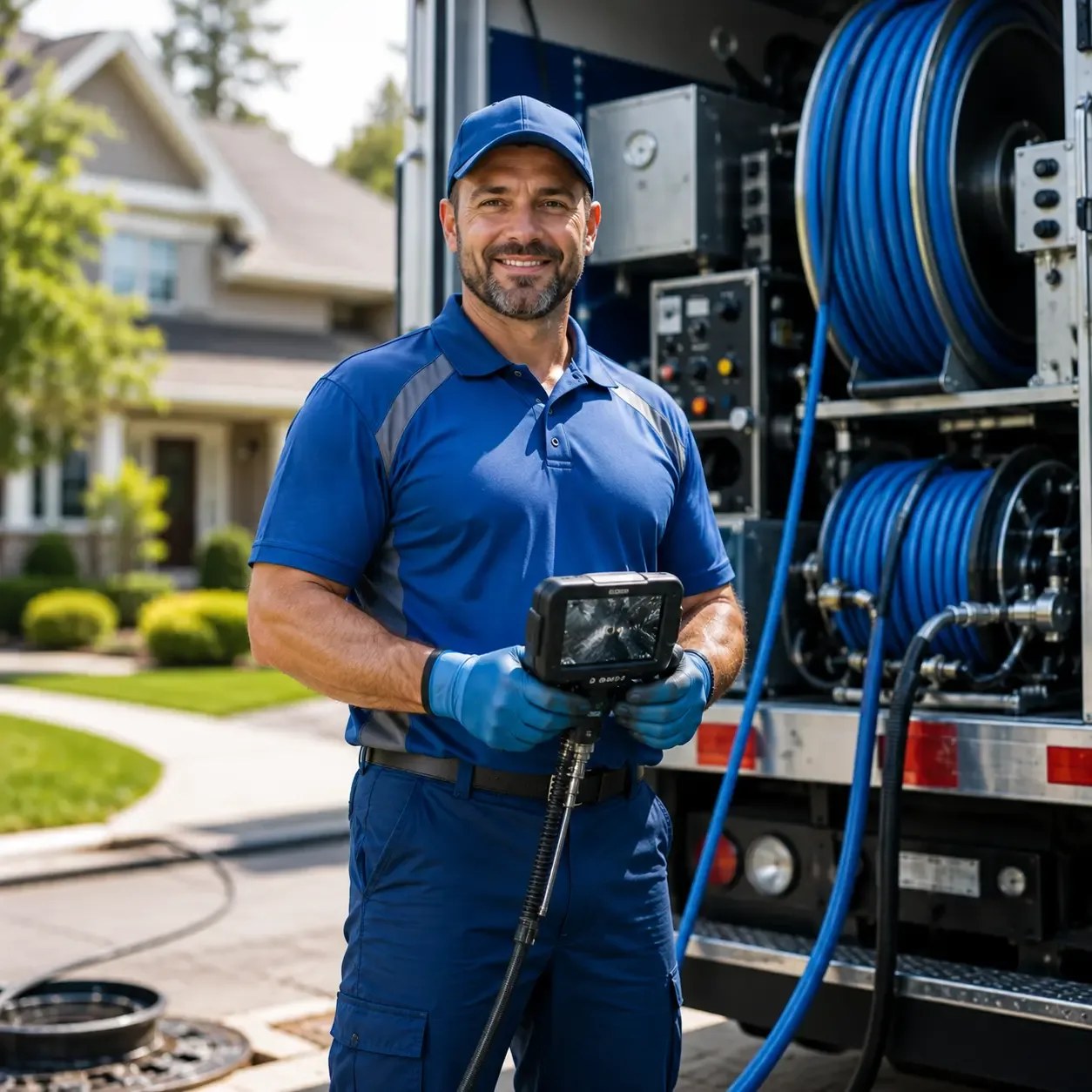 Local outdoor drain cleaning specialists in Franklinville, NJ